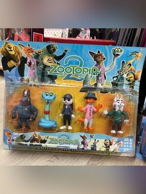 Zootopia-Inspired Action Figure Set